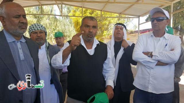 انطلاق يوم  الوفاء للنقب في القرى غير المعترف بها بمشاركة رئيس الحركة الاسلامية الشيخ رائد صلاح 